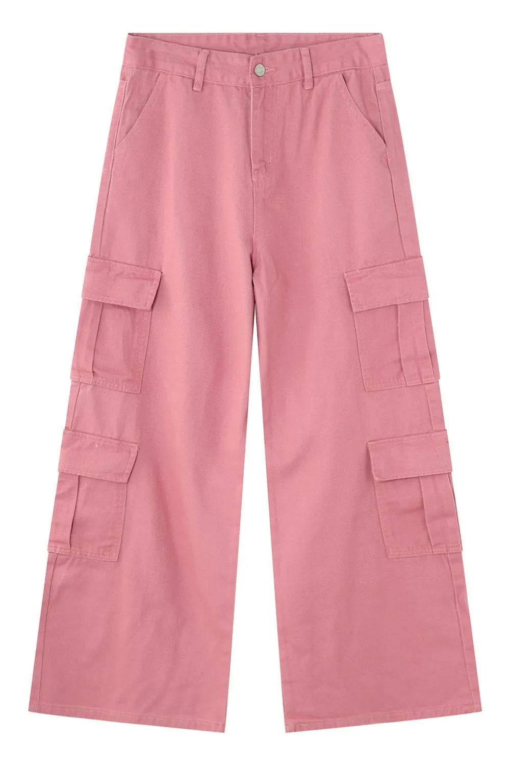 Wide Leg Cargo Jeans