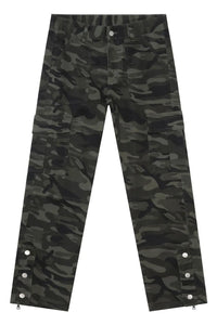 Men's Camouflage Jeans with Cargo Pockets