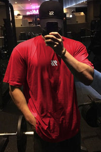 Men's Plus Size Round Neck Half Sleeve T-Shirt