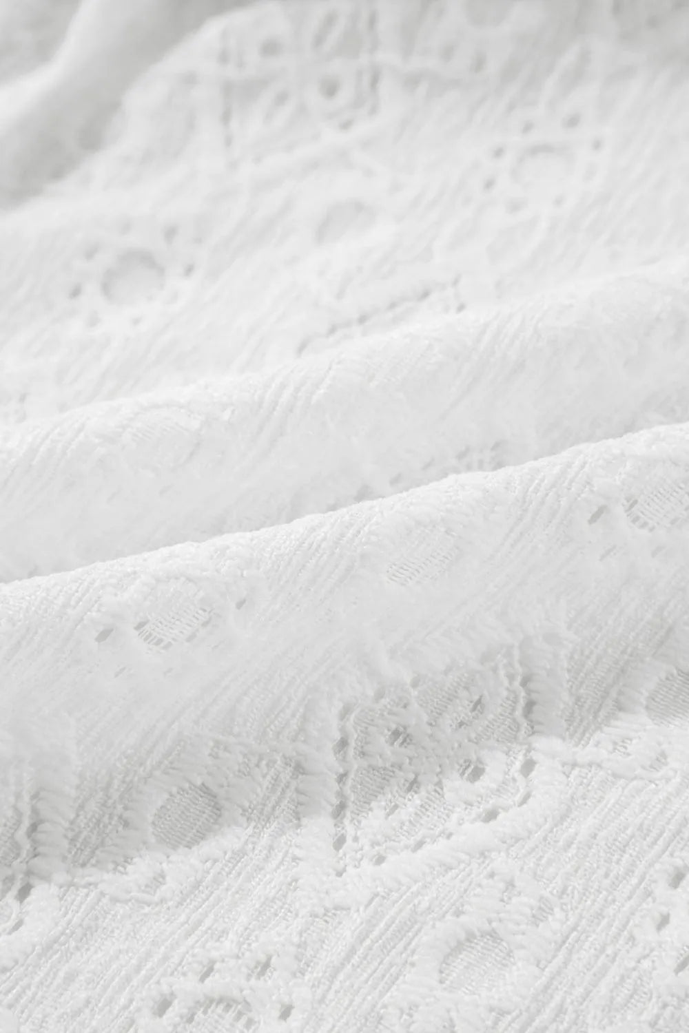 Lace Sleeveless Tied Waist Mini Dress