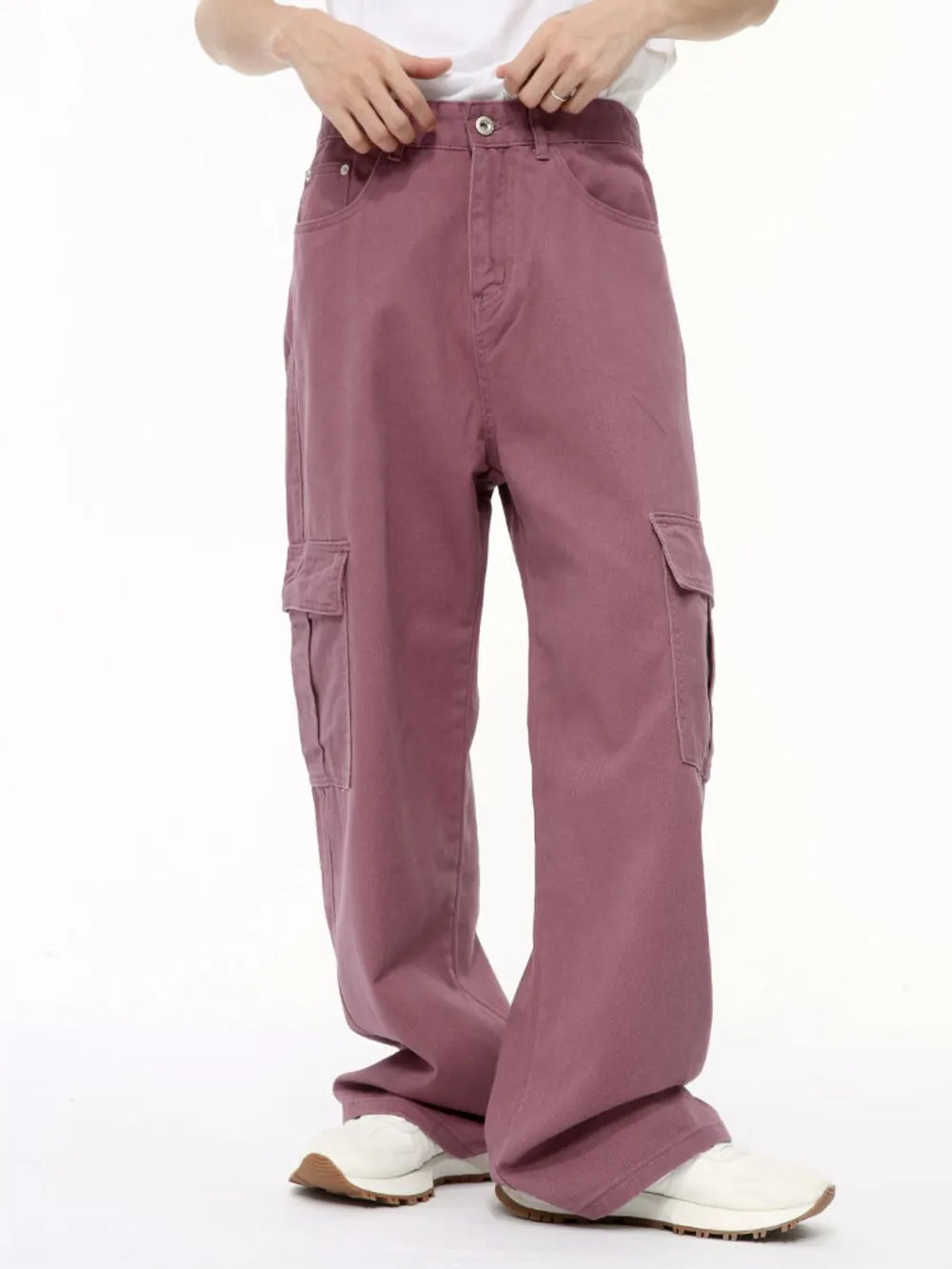 Wide Leg Cargo Jeans