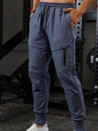 Men's Drawstring Joggers with Pockets