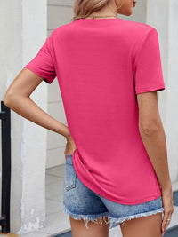 Round Neck Short Sleeve T-Shirt