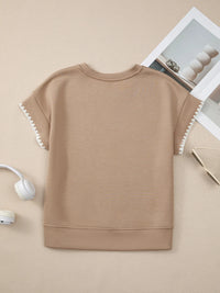 Contrast Trim Short Sleeve T-Shirt