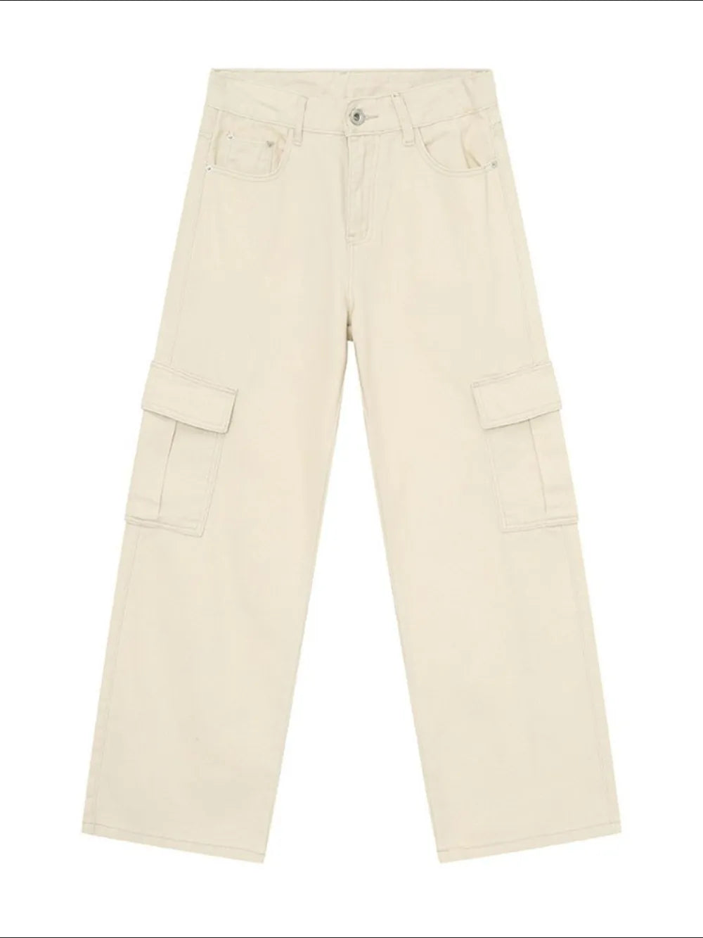Wide Leg Cargo Jeans