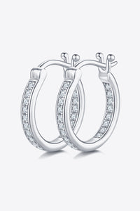 Moissanite 925 Sterling Silver Earrings