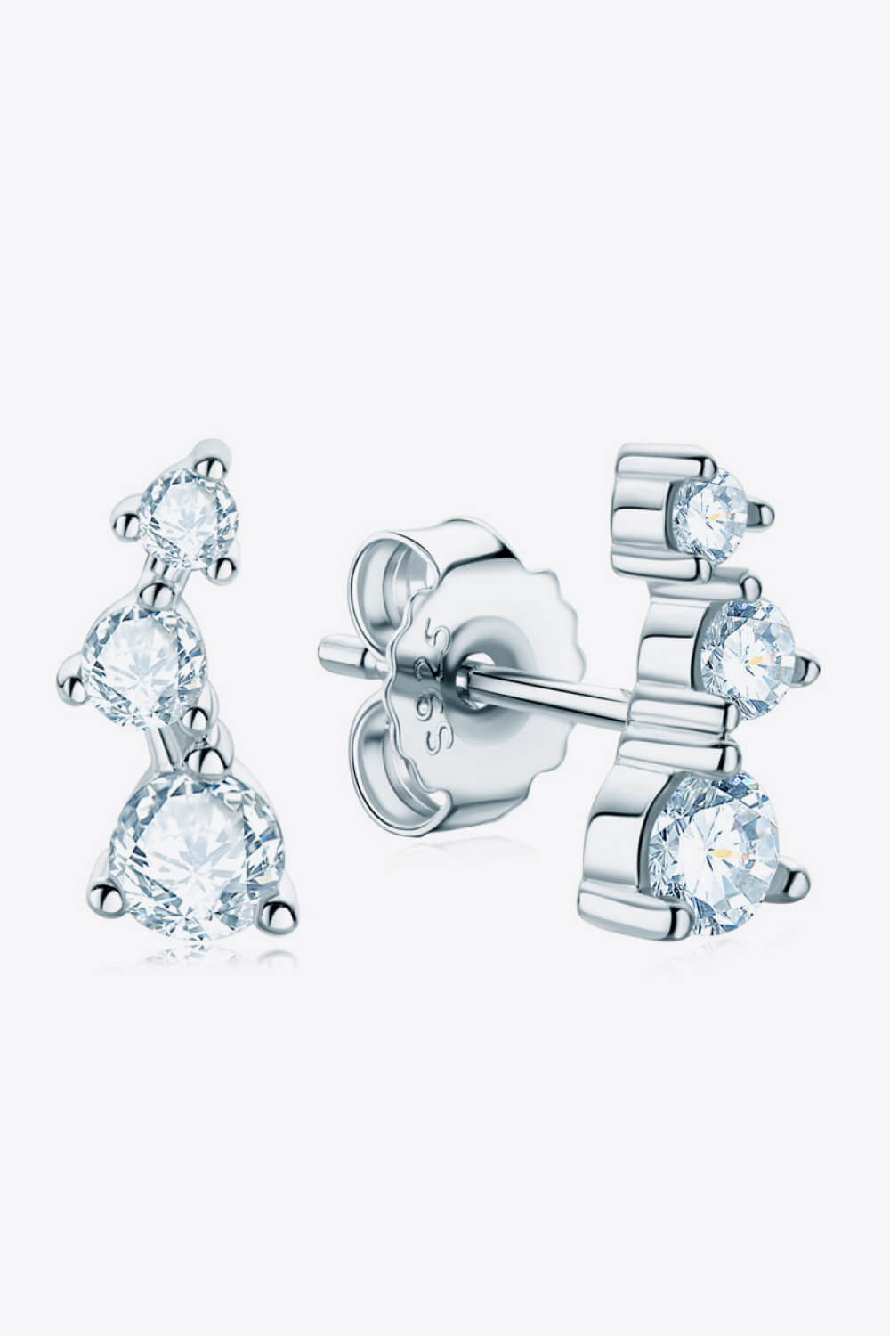 Moissanite Stud Earrings