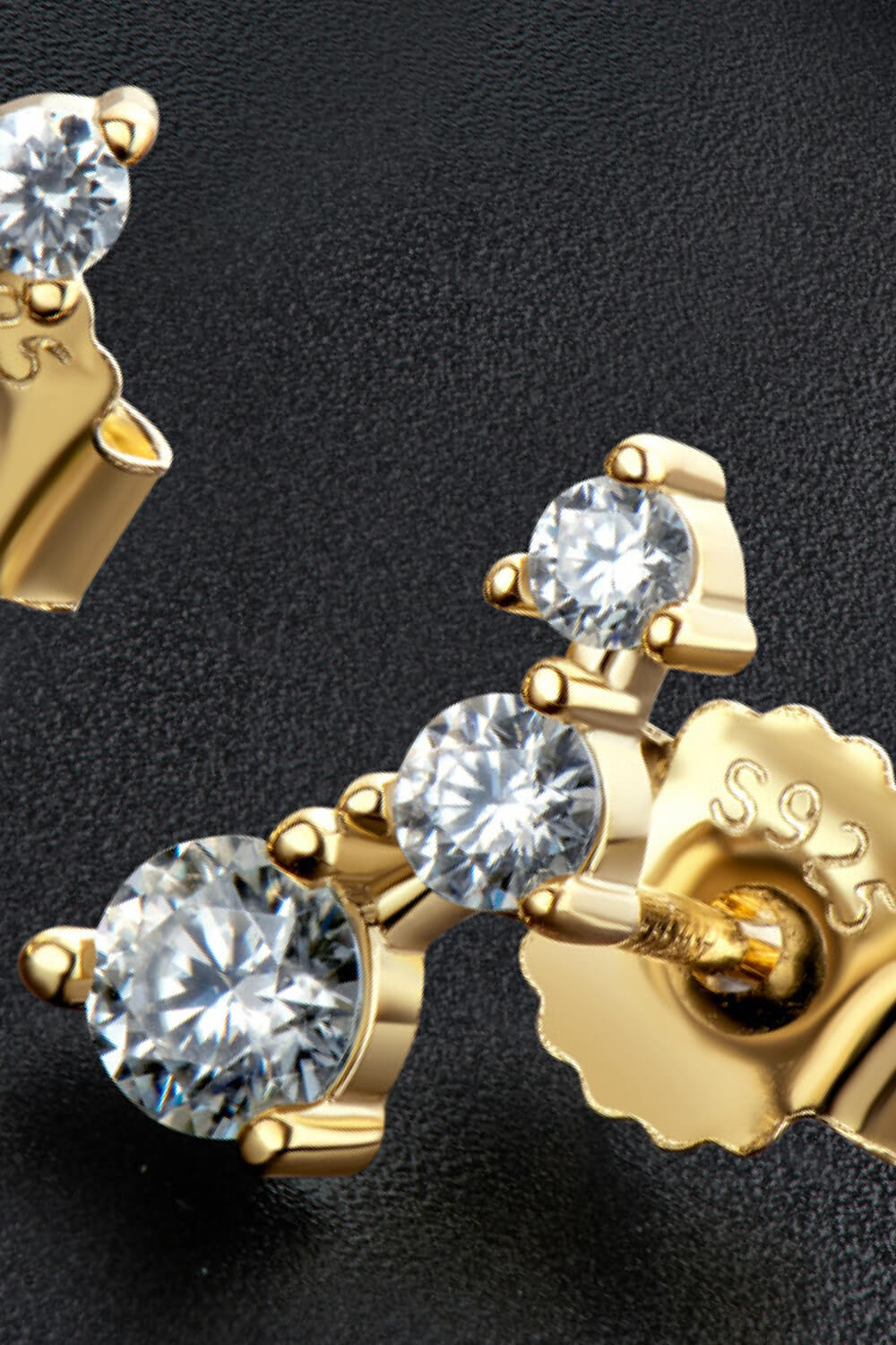 Moissanite Stud Earrings