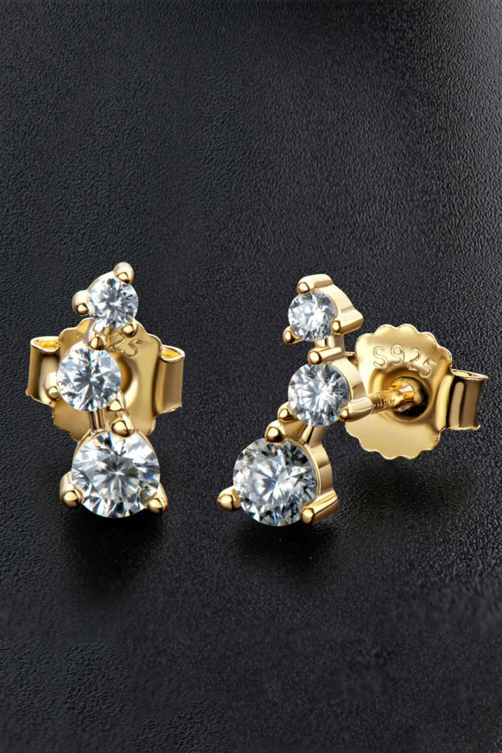 Moissanite Stud Earrings