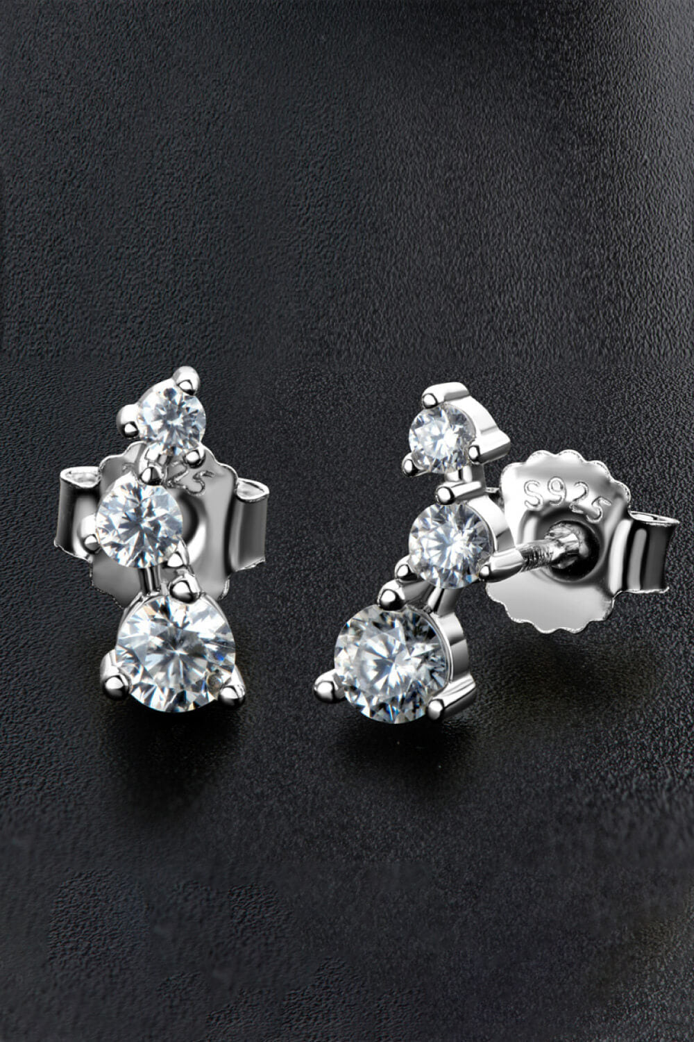Moissanite Stud Earrings