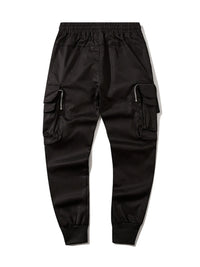 Men's Cargo Joggers with Multi-Pockets