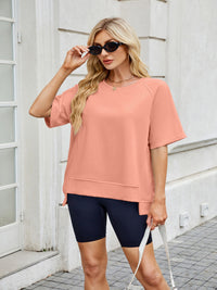 Round Neck Short Sleeve T-Shirt