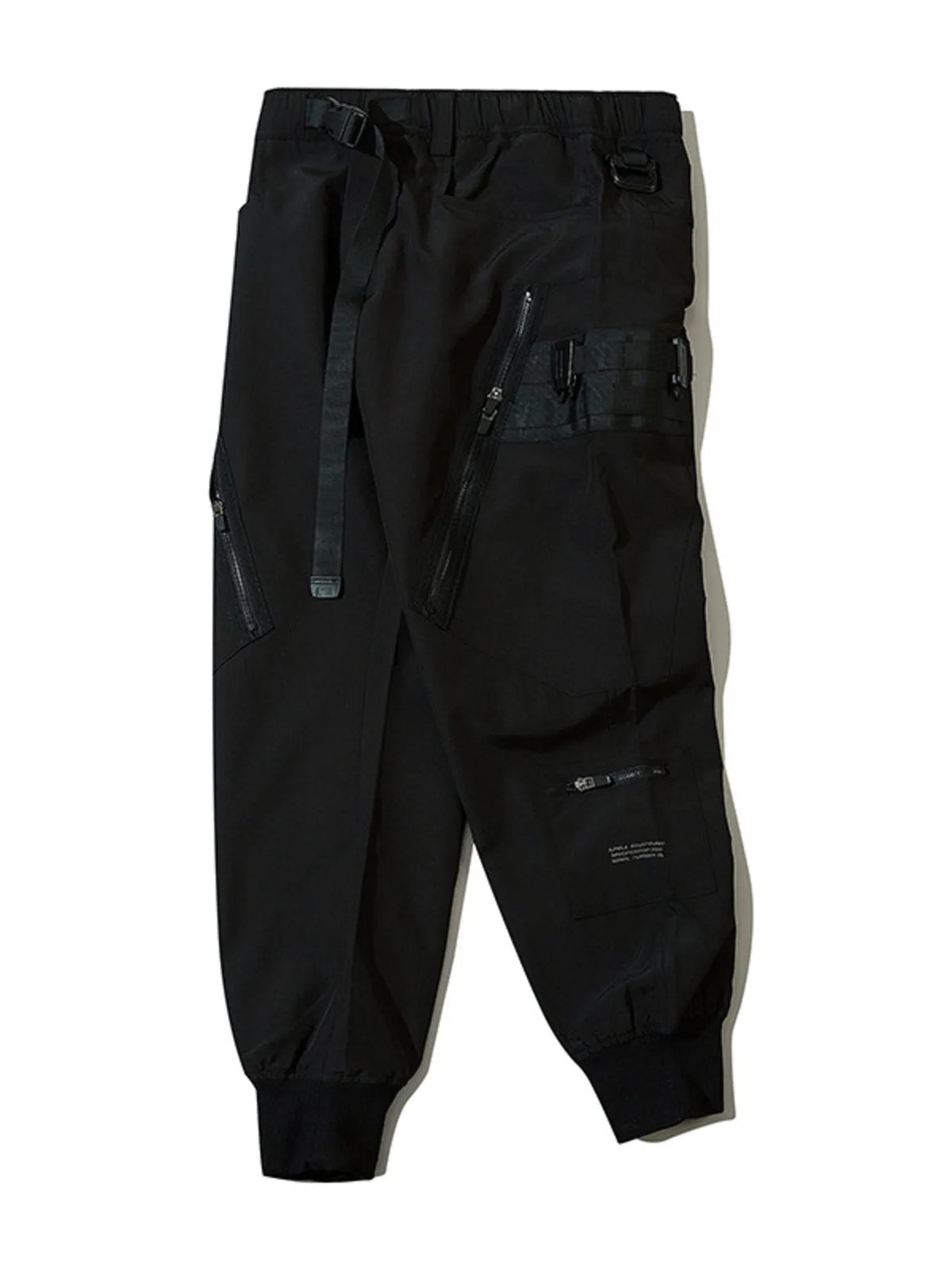 Men's Cargo Joggers with Zip Pockets