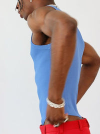 Men's Full Size Round Neck Tank Plus Size
