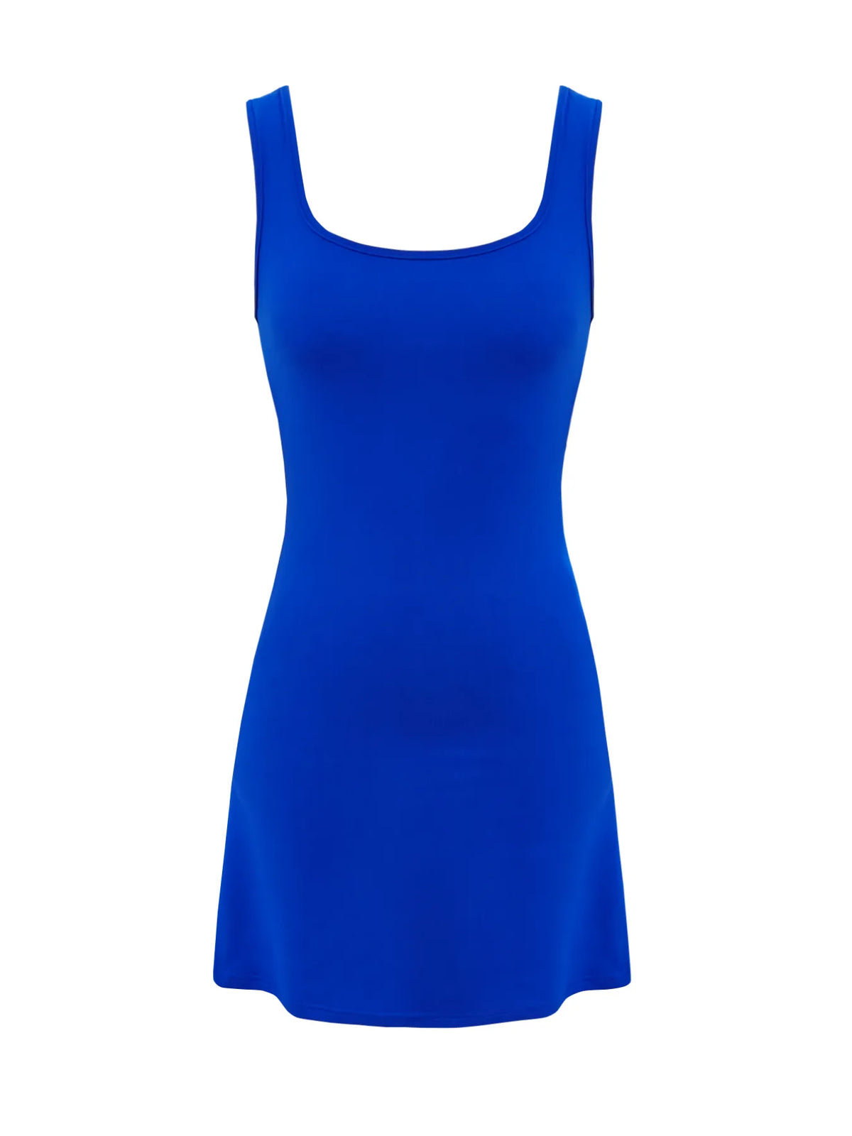 Square Neck Bodycon Mini Tank Dress