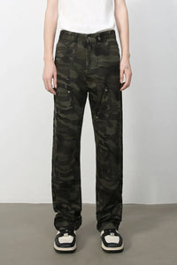 Men's Camouflage Straight Leg Cargo Jeans