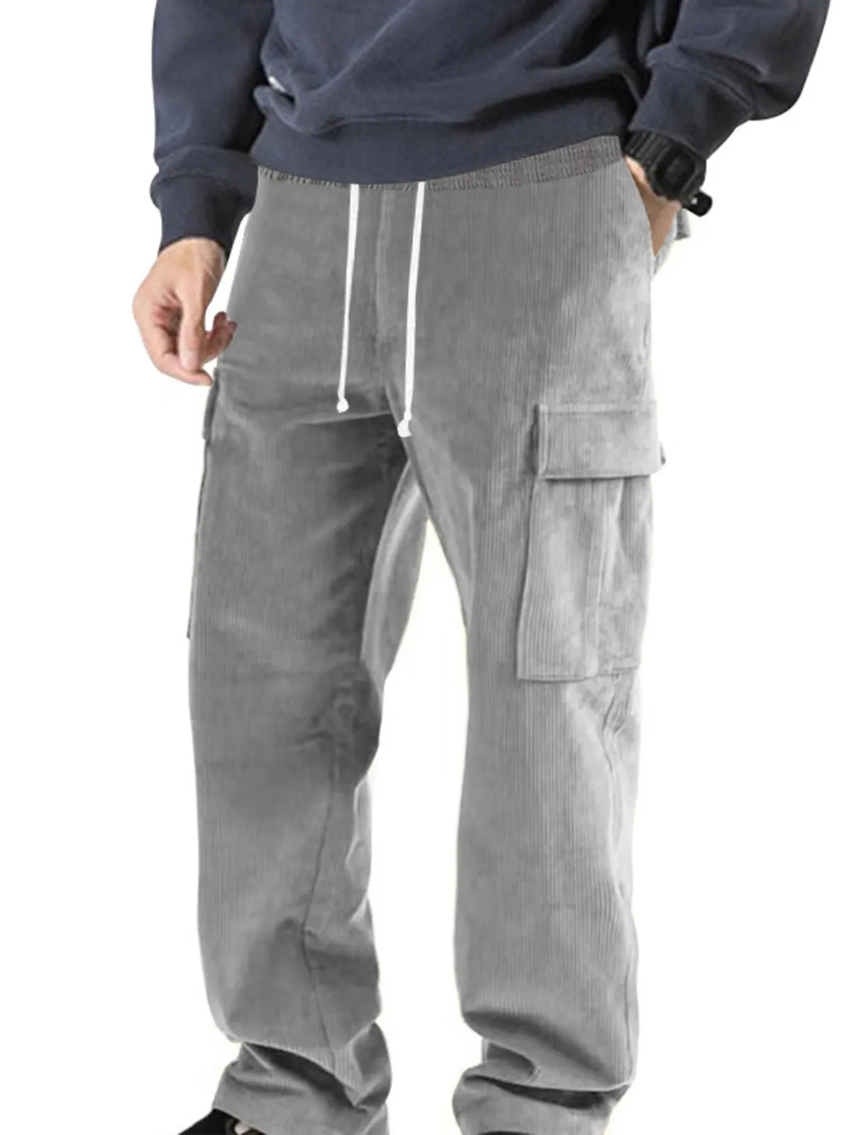 Men's Full Size Drawstring Jogger Pants Plus Size