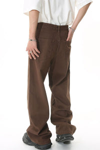 Men's Mid-Rise Straight-Leg Jeans