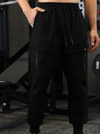 Men's Drawstring Joggers with Pockets