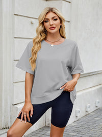 Round Neck Short Sleeve T-Shirt