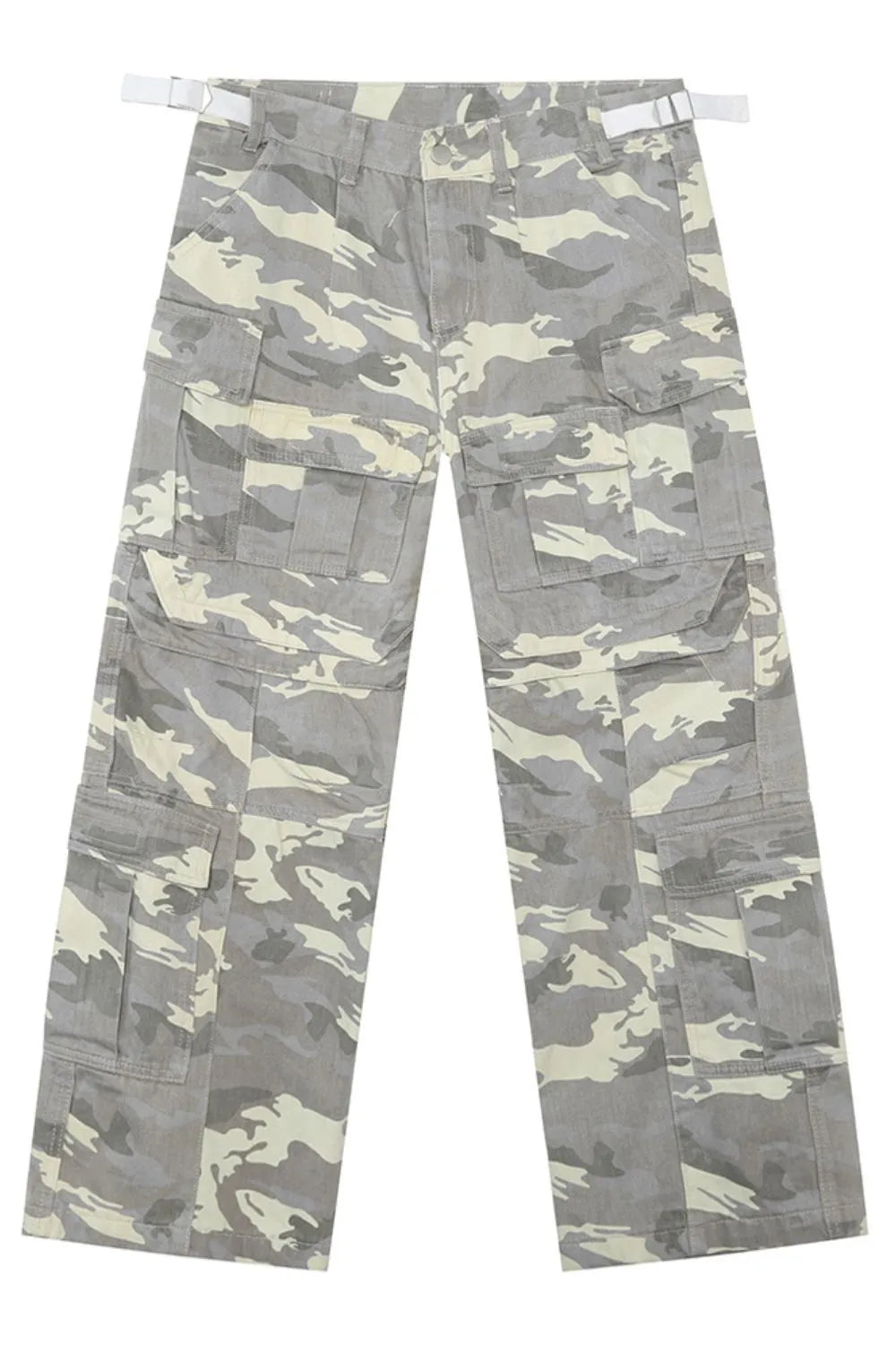 Men's Camouflage Straight Cargo Jeans