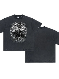Men's Graphic Round Neck Half Sleeve T-Shirt