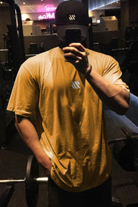 Men's Plus Size Round Neck Half Sleeve T-Shirt