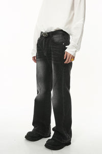 Washed Jeans with Pockets