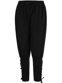 Men's Full Size Drawstring Joggers Plus Size
