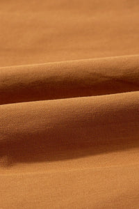 Embroidered Boho Tasseled Drawstring Elastic Waist Casual Shorts