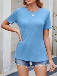 Round Neck Short Sleeve T-Shirt