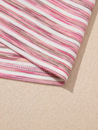 Striped Scoop Neck Tank Top