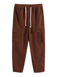 Men's Full Size Drawstring Jogger Pants Plus Size