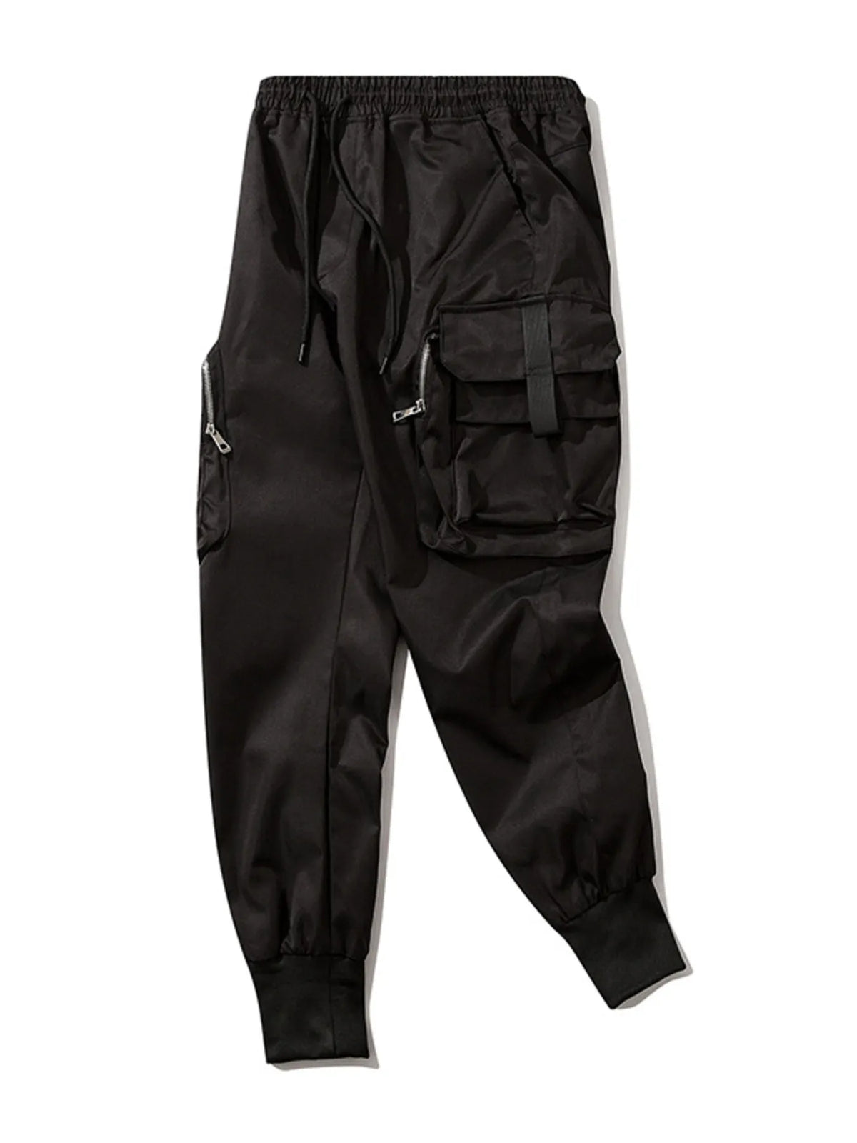 Men's Cargo Joggers with Multi-Pockets