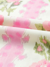 Floral Print Ruffled Sleeve Blouse