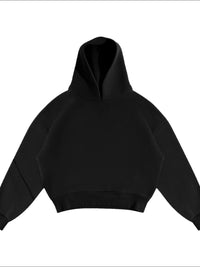 Men's Drop Shoulder Long Sleeve Hoodie