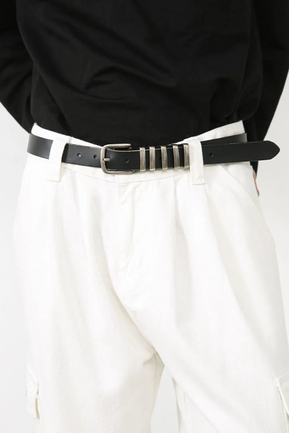 Men's Loose Fit Cargo Jeans