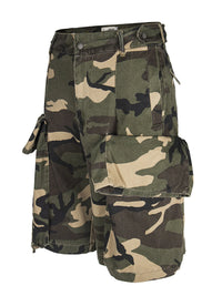 Men's Wide Leg Cargo Shorts