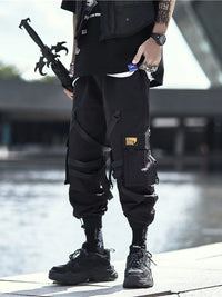 Men's Plus Size Elastic Waist Joggers