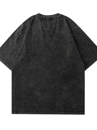 Men's Graphic Oversized Round Neck T-Shirt