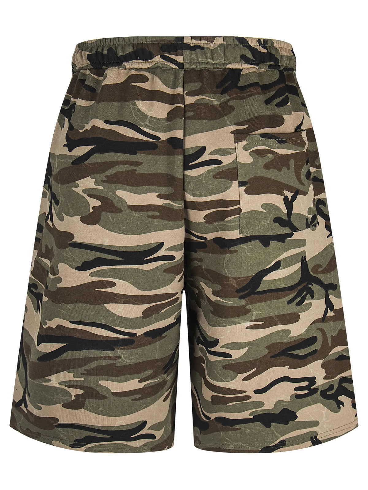 Men's Camouflage Drawstring Shorts