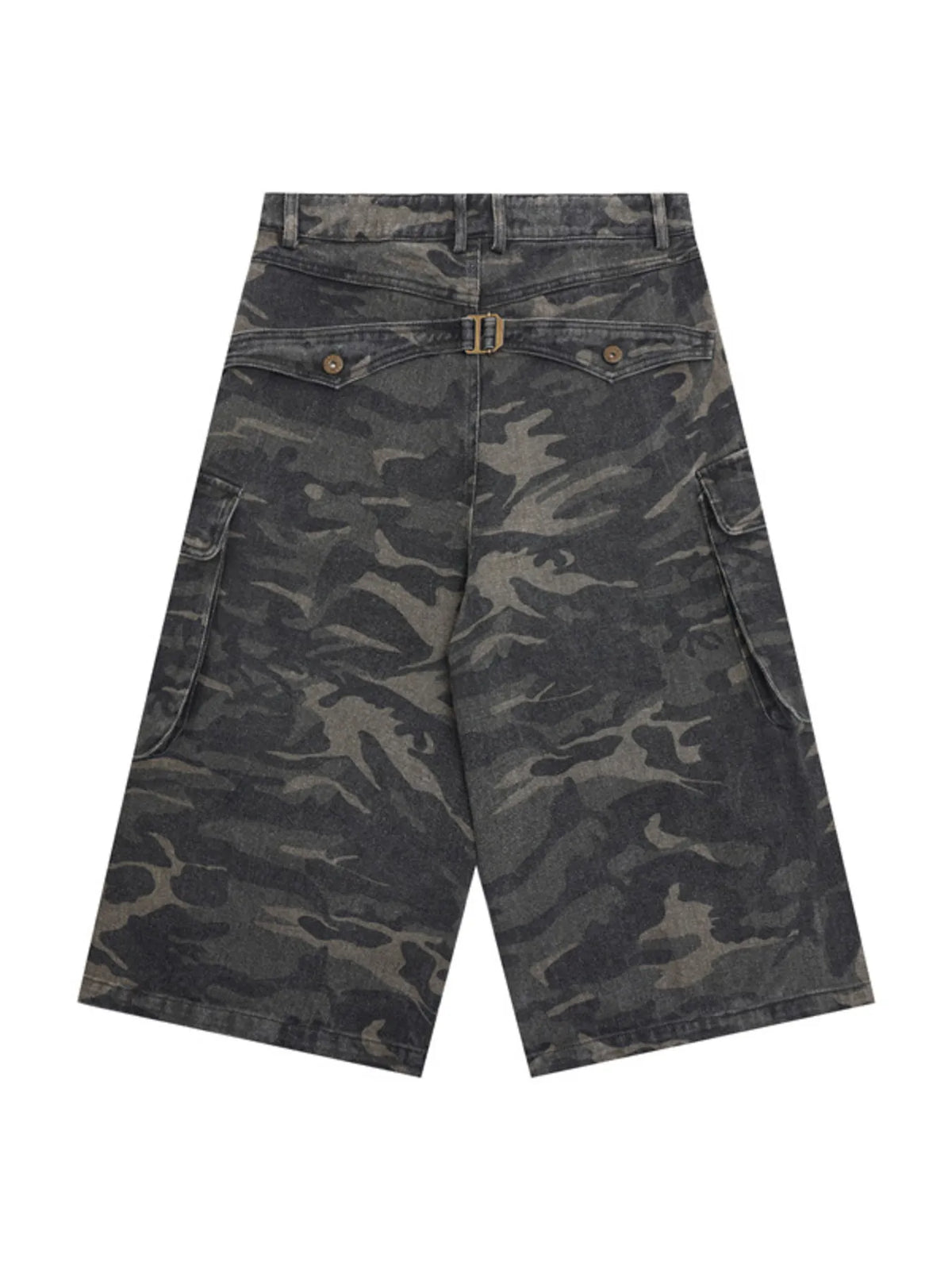 Men's Loose Fit Camouflage Cargo Shorts
