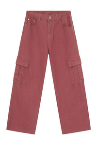 Men's Mid Rise Jeans with Cargo Pockets