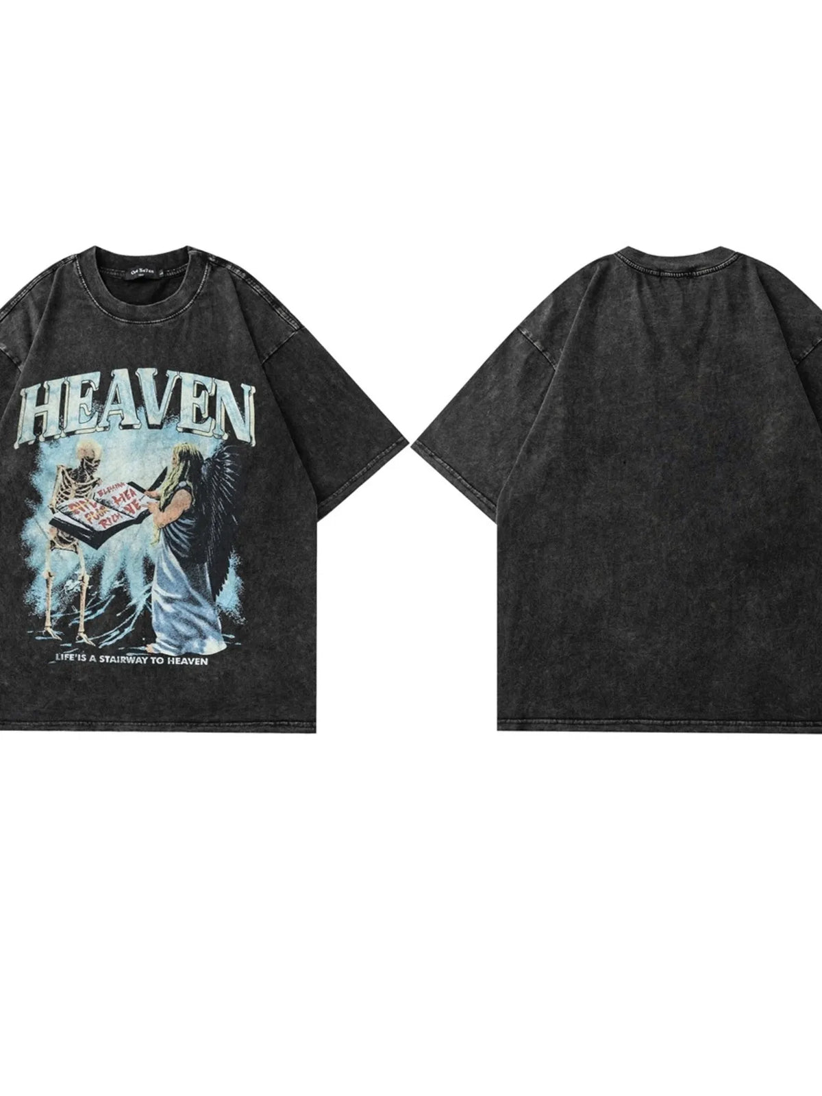 Men's Graphic Oversized Round Neck T-Shirt