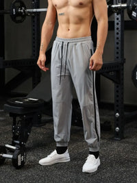 Men's Drawstring Solid Color Joggers