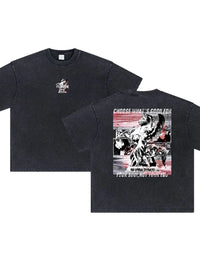 Men's Graphic Round Neck Half Sleeve T-Shirt