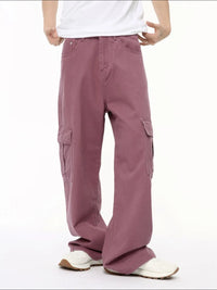 Wide Leg Cargo Jeans