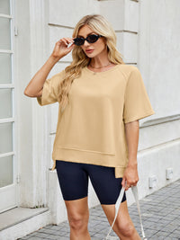 Round Neck Short Sleeve T-Shirt