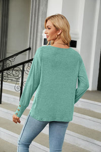 Long Sleeve T-Shirt V-Neck
