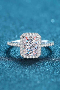 925 Sterling Silver Halo Ring
